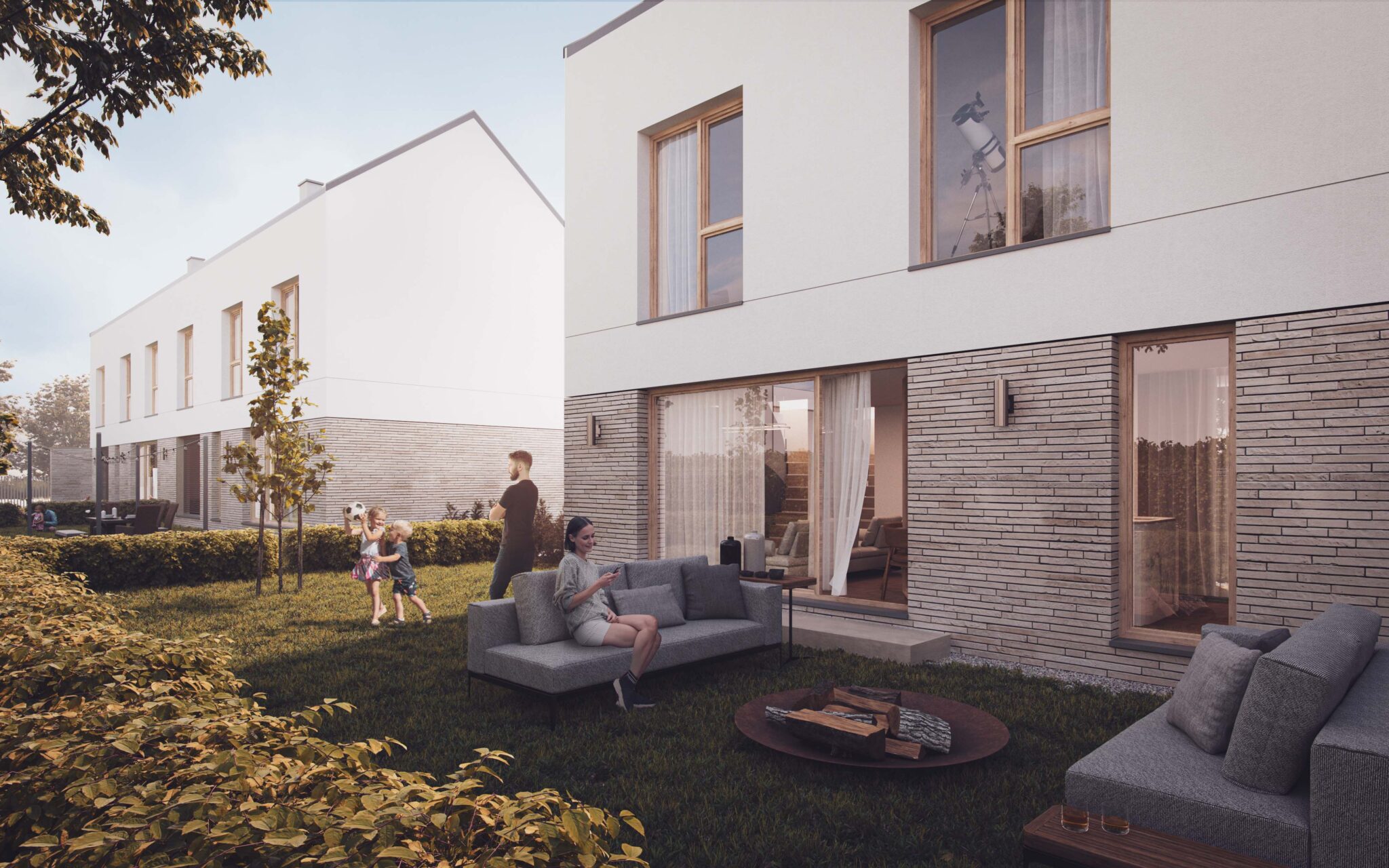 Nowoczesne projekty bliźniaków: funkcjonalność i design w jednym