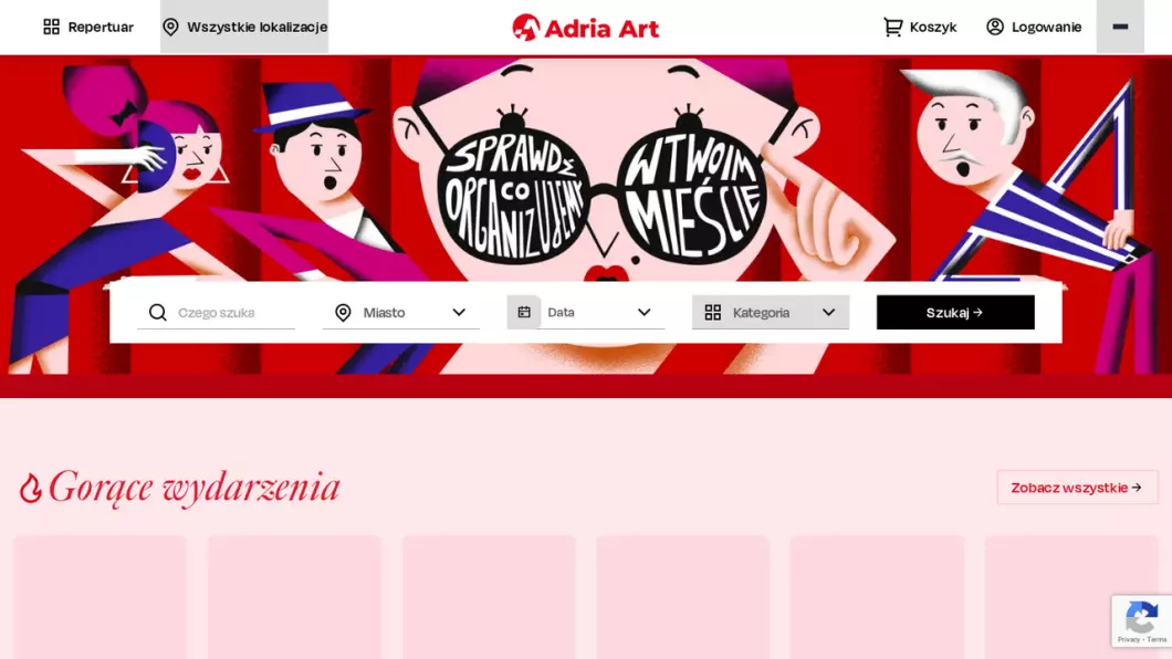 Zrzut ekranu strony
