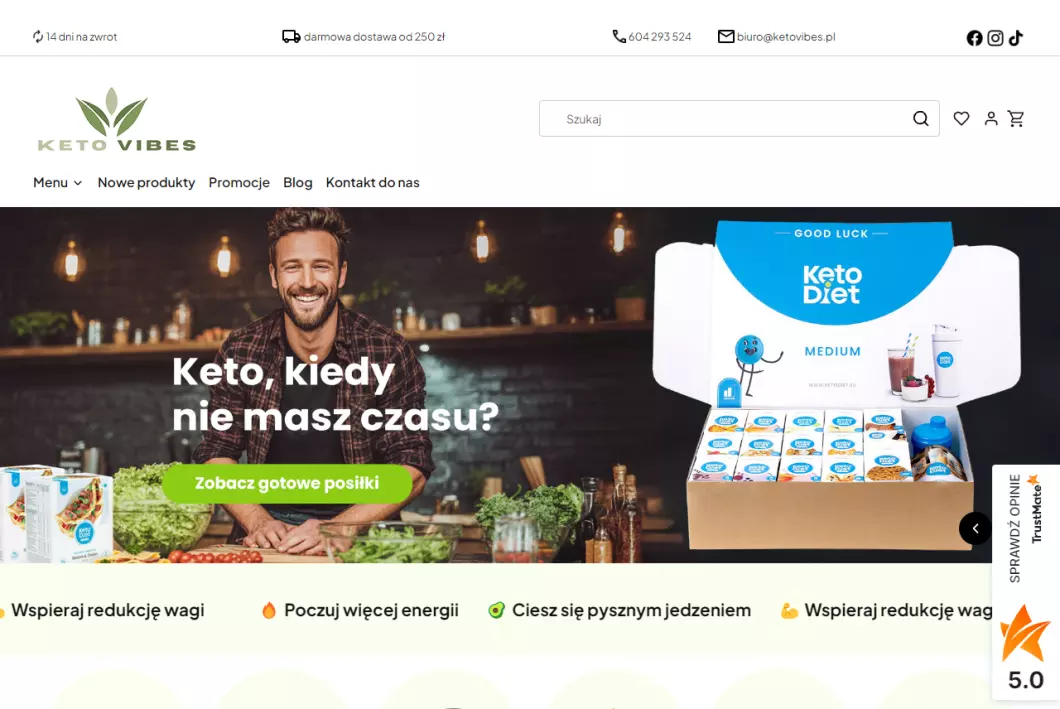 Zrzut ekranu strony